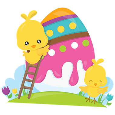 Collectie van lesmaterialen met onderwerp pasen van auteur Little Play Friends