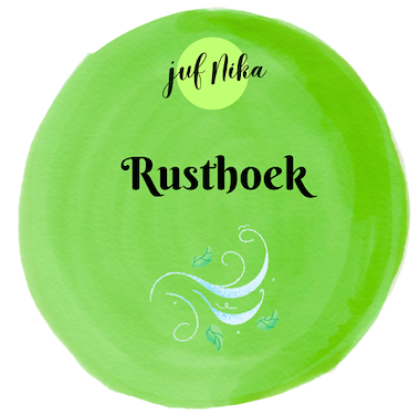 Collectie van lesmaterialen met onderwerp Rusthoek van auteur Juf Nika