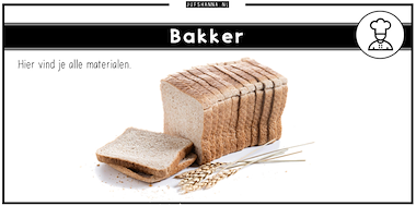 Collectie Bakker van onderwijs lesmaterialen van auteur Juf Shanna