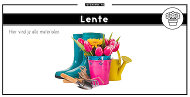 Collectie Lente-en-bloemen van onderwijs lesmaterialen van auteur Juf Shanna