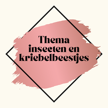 Collectie van lesmaterialen met onderwerp Insecten en kriebelbeestjes van auteur Nanny Melissa